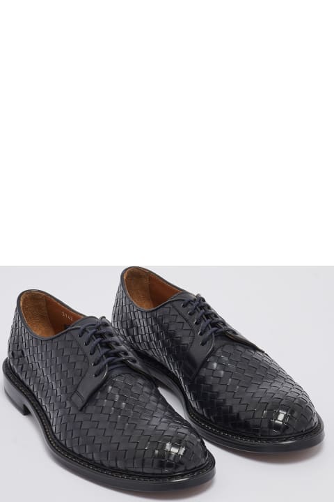Doucal's for Men Doucal's Derby Intrecciato Shoes