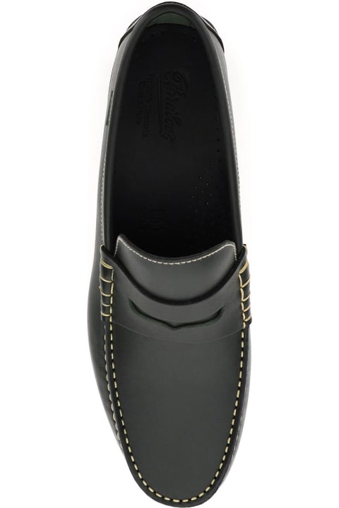 Leather Cabrio Penny Loafers