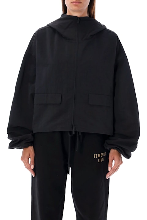 Fear of God for Women Fear of God Cropped Hooded Jacket