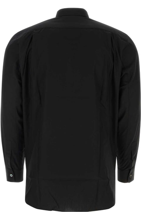 メンズ Comme des Garçons Playのシャツ Comme des Garçons Play Black Cotton Shirt