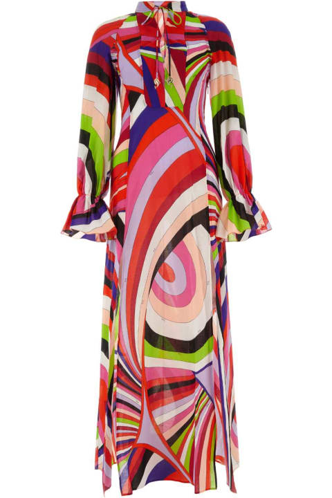 Date Night for Women Pucci Printed Cotton Dress