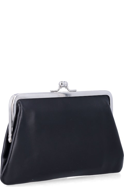 Comme des Garçons Wallet for Kids Comme des Garçons Wallet Comme Des Garçons Wallet Medium Smooth Leather Kiss-clasp Purse