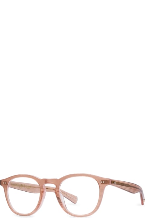 Garrett Leight Eyewear for Men Garrett Leight Glco X Andre Saraiva Pink Stripes Glasses