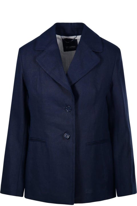 'S Max Mara Coats & Jackets for Women 'S Max Mara Single-breasted Long-sleeved Jacket