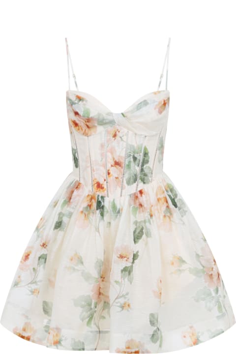 Zimmermann for Men Zimmermann Carousel Corset Mini Dress