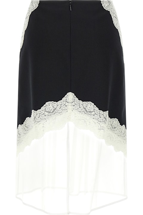 Homeware Jil Sander Organza Lace Wool Skirt