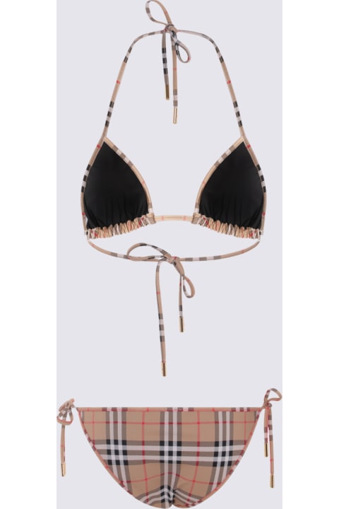 Homeware Burberry Archive Beige Ip Check Bikini Beachwear