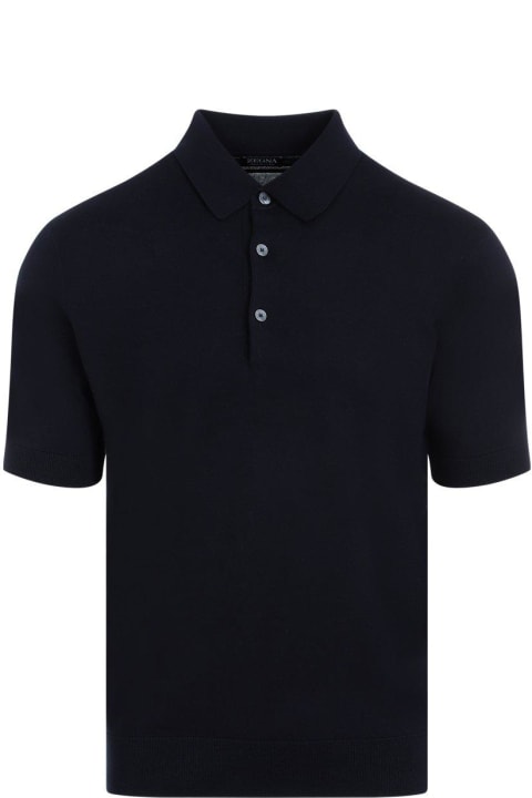 Zegna Clothing for Men Zegna Short Sleeved Polo Shirt