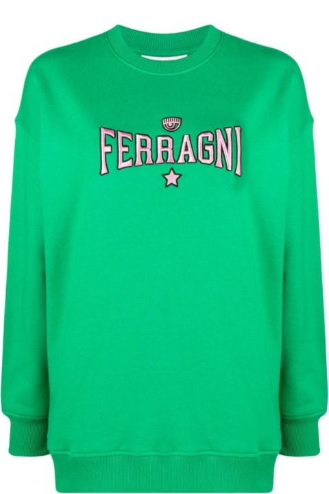 Chiara Ferragni for Women Chiara Ferragni Chiara Ferragni Sweaters Green