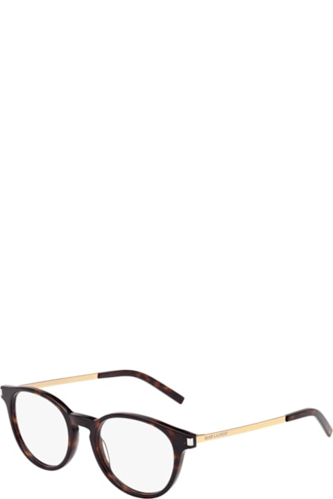 Homeware Saint Laurent Eyewear Sl 25003 Havana Gold Transpare