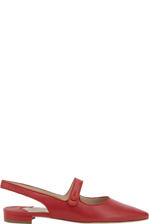 Manolo Blahnik Flat Shoes Sale for Women Manolo Blahnik Campariflatsli Ballerinas