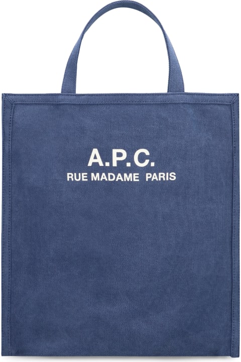 Bags for Men A.P.C. Recuperation Denim Tote