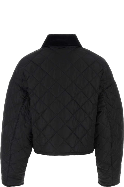 Coats & Jackets for Women Prada Black Re-nylon Jacket