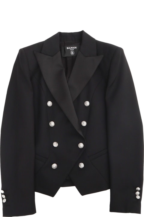 Sale for Girls Balmain Double Breasted Blazer