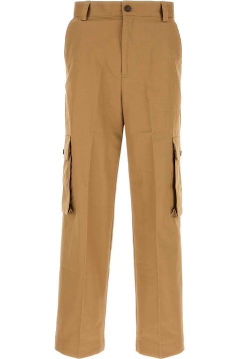 Maison Kitsuné for Men Maison Kitsuné Camel Cotton Cargo Pant