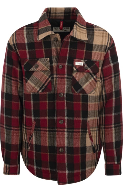 Fashion for Men Fay Shirt-cut Check Jacket