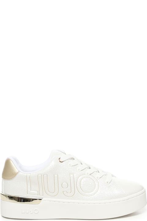 ウィメンズ Liu-Joのシューズ Liu-Jo Saffiano Trainer With Logo