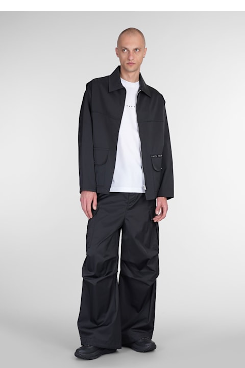 Marni for Men Marni Casual Jacket In Black Polyester