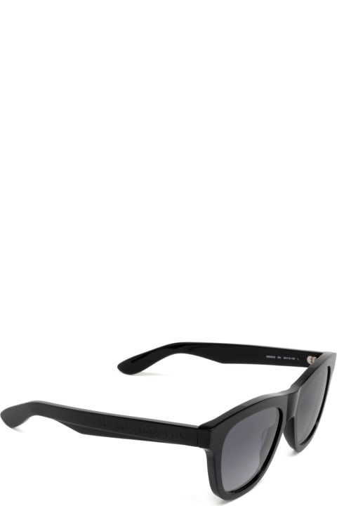 Alexander McQueen Eyewear Eyewear for Men Alexander McQueen Eyewear Am0421s Black Sunglasses