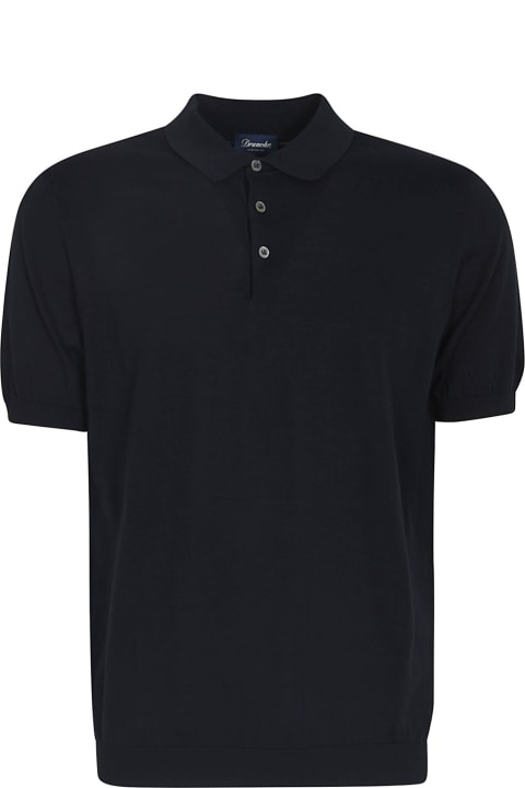 Drumohr Shirts for Men Drumohr Short-sleeved Polo Shirt