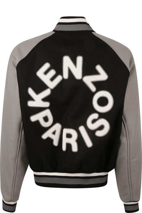 Kenzo Coats & Jackets for Men Kenzo Wool Varsity Bomber