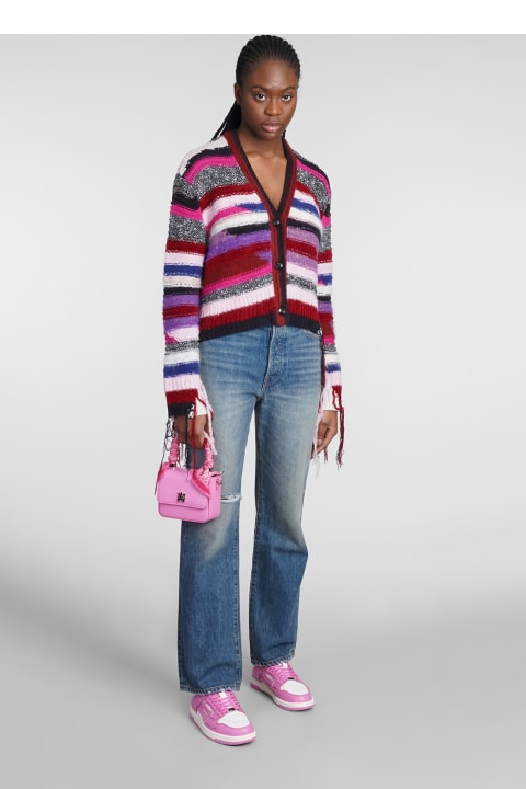 AMIRI Sweaters for Women AMIRI Cardigan In Multicolor Cotton And Nylon