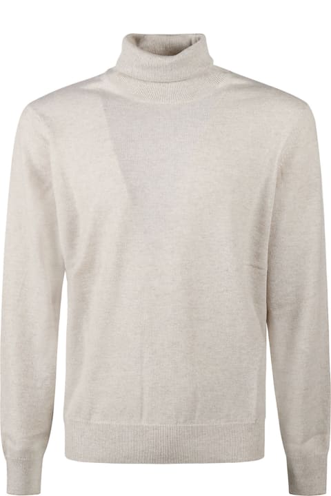 Homeware Brunello Cucinelli Rib Trim Plain Jumper