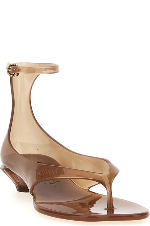 Chloé أحذية مسطحة لـ السيدات Chloé 'jelly' Sandals