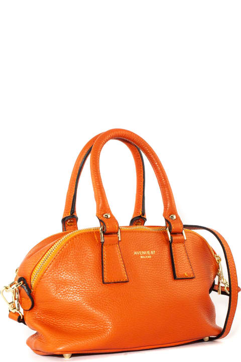 Orange Leather Fandango Toy Bag