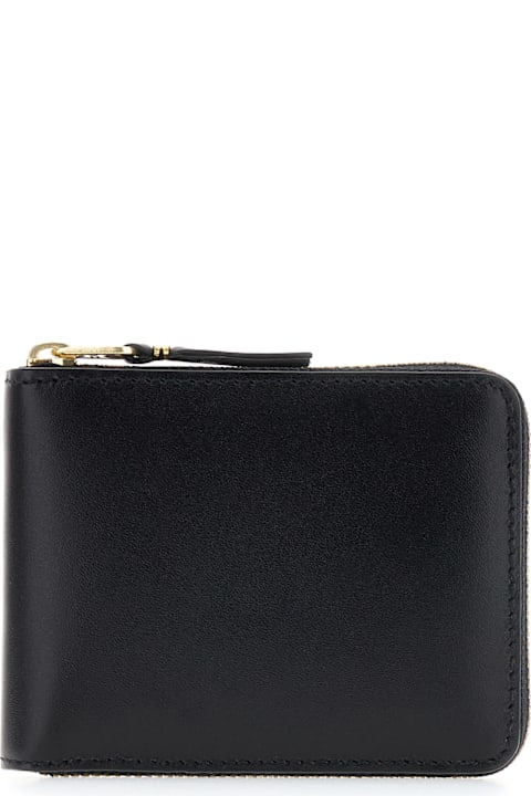 Comme des Garçons Wallet for Women Comme des Garçons Wallet Black Leather Wallet