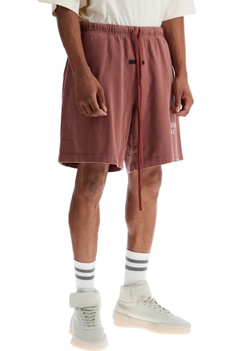 Fear of God Pants for Men Fear of God Heavy Jersey Soccer Shorts