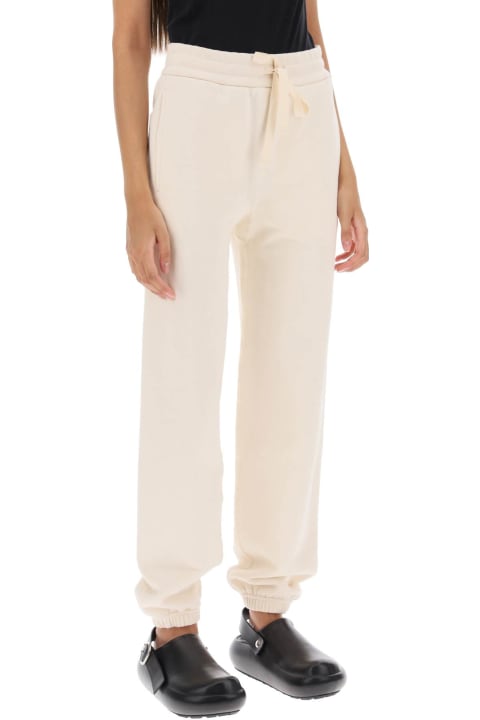 Jil Sander Fleeces & Tracksuits for Women Jil Sander Ivory Cotton Pants