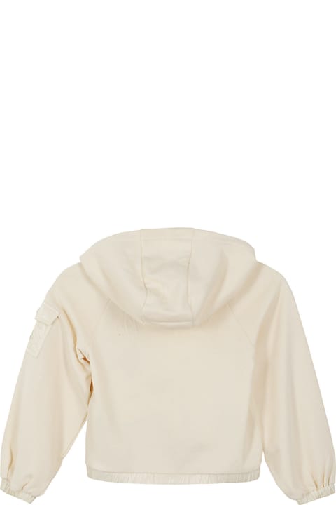 Moncler Coats & Jackets for Girls Moncler Zip Cardigan