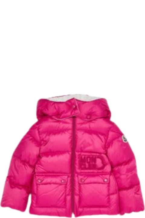Topwear for Baby Girls Moncler Abbaye Jacket