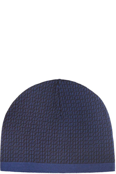 Homeware Fendi Allover Ff Motif Beanie