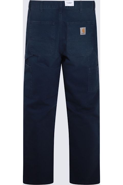 Carhartt for Men Carhartt Dark Blue Cotton Pants