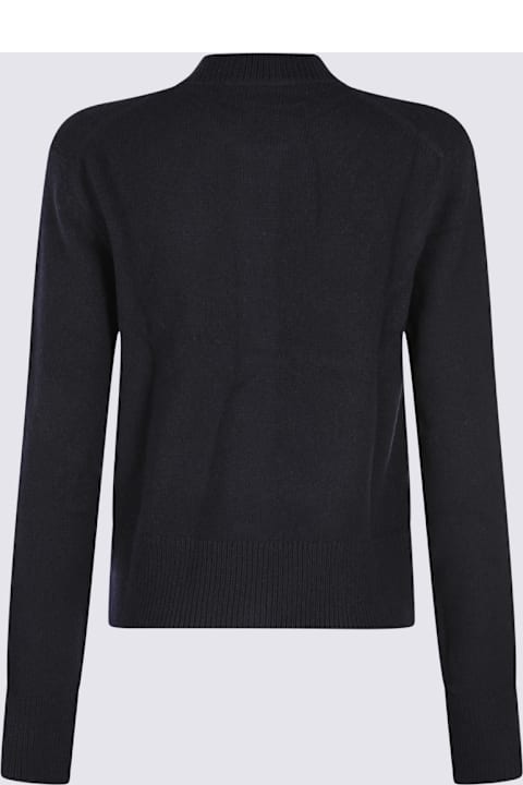 Maison Kitsuné Sweaters for Women Maison Kitsuné Black Wool Knitwear