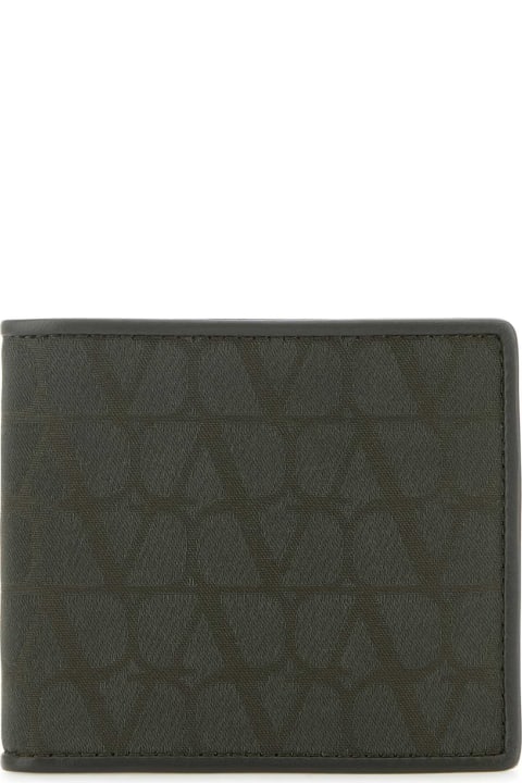 Accessories Sale for Men Valentino Garavani Toile Iconographe Wallet