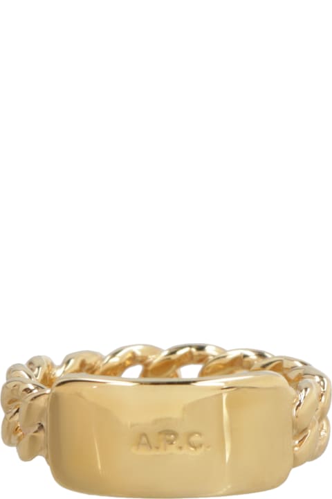 Jewelry Sale for Women A.P.C. Darwin Brass Ring
