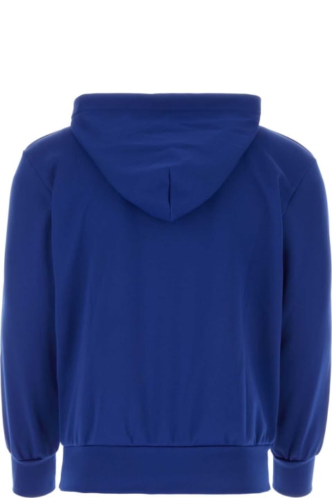 Fleeces & Tracksuits for Men Comme des Garçons Play Blue Polyester Sweatshirt
