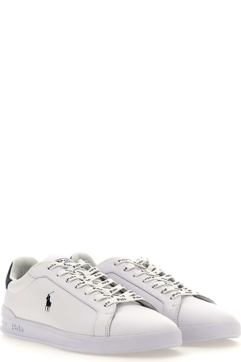 Fashion for Men Polo Ralph Lauren "heritage Court Ii" Leather Sneakers