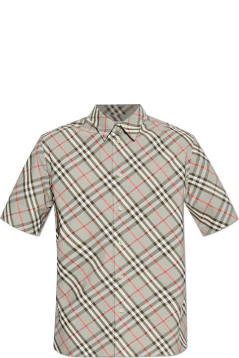 Homeware Burberry Burberry Plaid Pattern Shirt