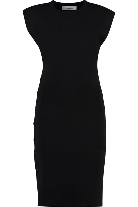 Yves Salomon Dresses for Women Yves Salomon Ribbed Knit Dress