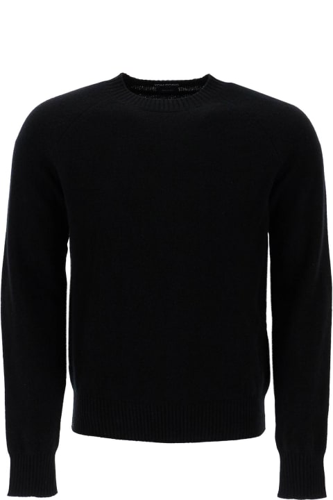 Tom Ford Sweaters for Men Tom Ford Crewneck Wool And Cashmere Pul