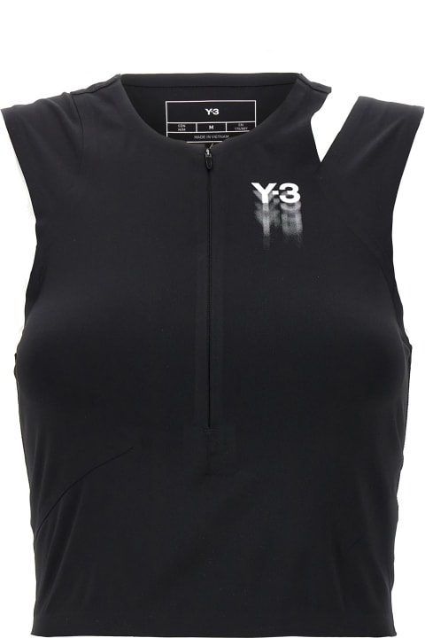 Y-3 Topwear for Women Y-3 'running' Sporty Top