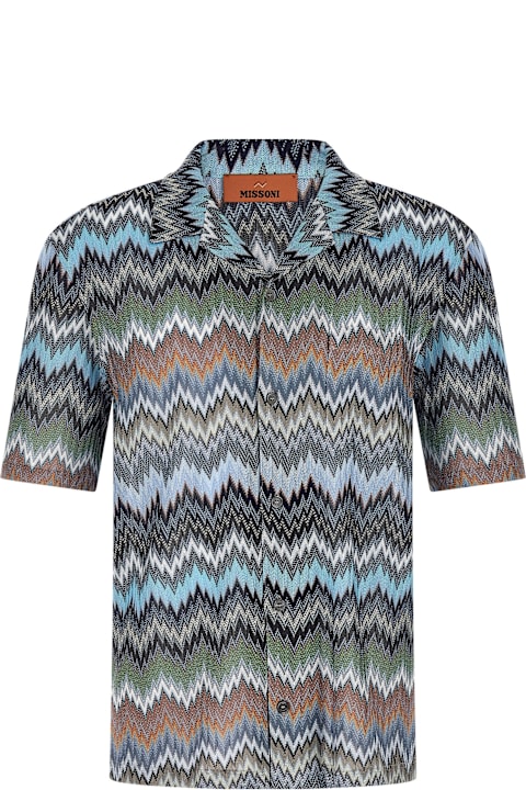 Missoni for Kids Missoni Chevron Snake Shirt