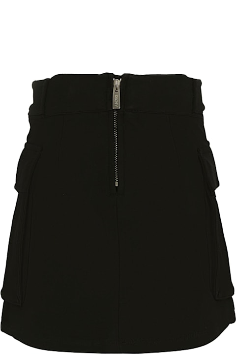 DKNY for Women DKNY Black Skirt For Girl With White Logo