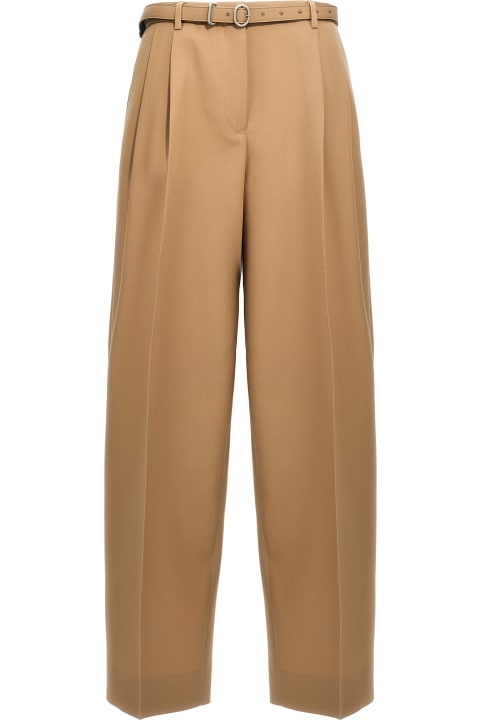 Homeware Jil Sander Gabardine Belt Pants