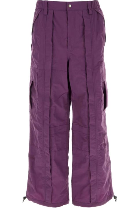 Gucci Pants for Men Gucci Purple Nylon Cargo Pant