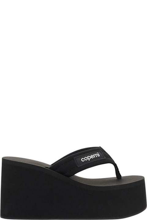 Coperni Branded Wedge Sandals